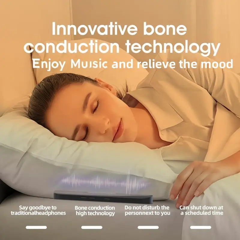 Bone Conduction Wireless Sleep Music Box  Type-C Charging
