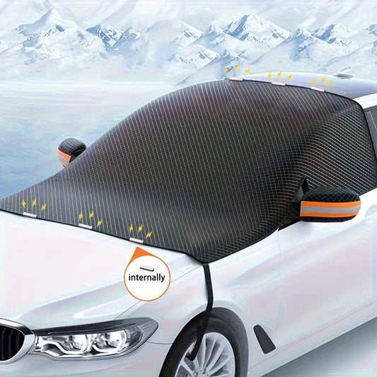Magnetic Snow Cover for Car Windshield, Heat And Snow Protection